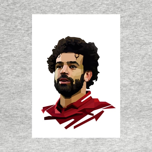 Mo Salah Skintone Art by wpapkoo